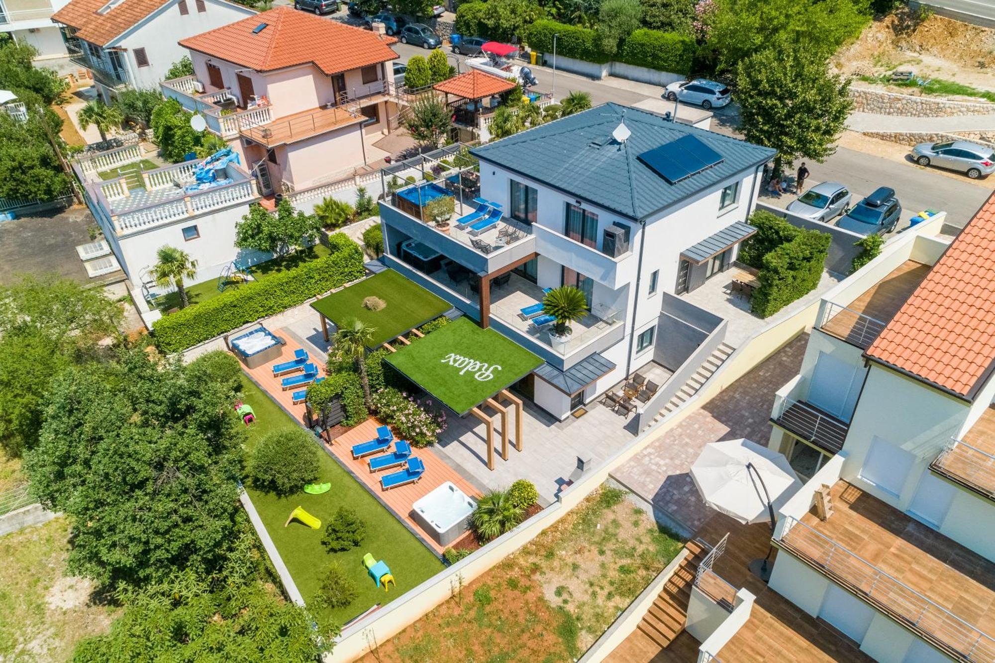 Ferienwohnung Relax Derossi Crikvenica Exterior foto