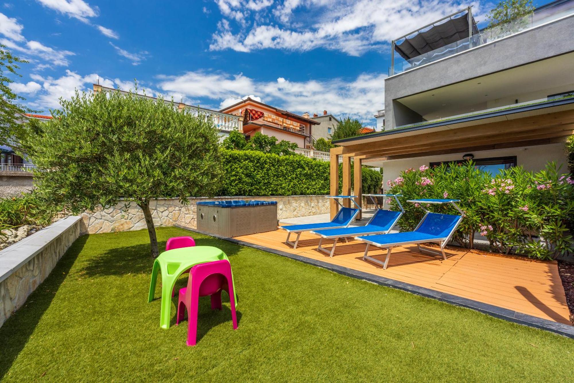 Ferienwohnung Relax Derossi Crikvenica Exterior foto