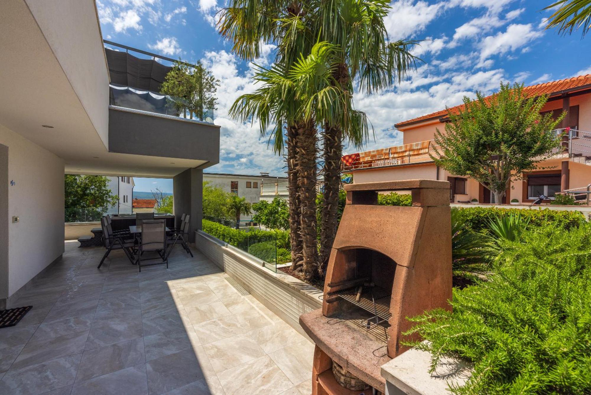 Ferienwohnung Relax Derossi Crikvenica Exterior foto